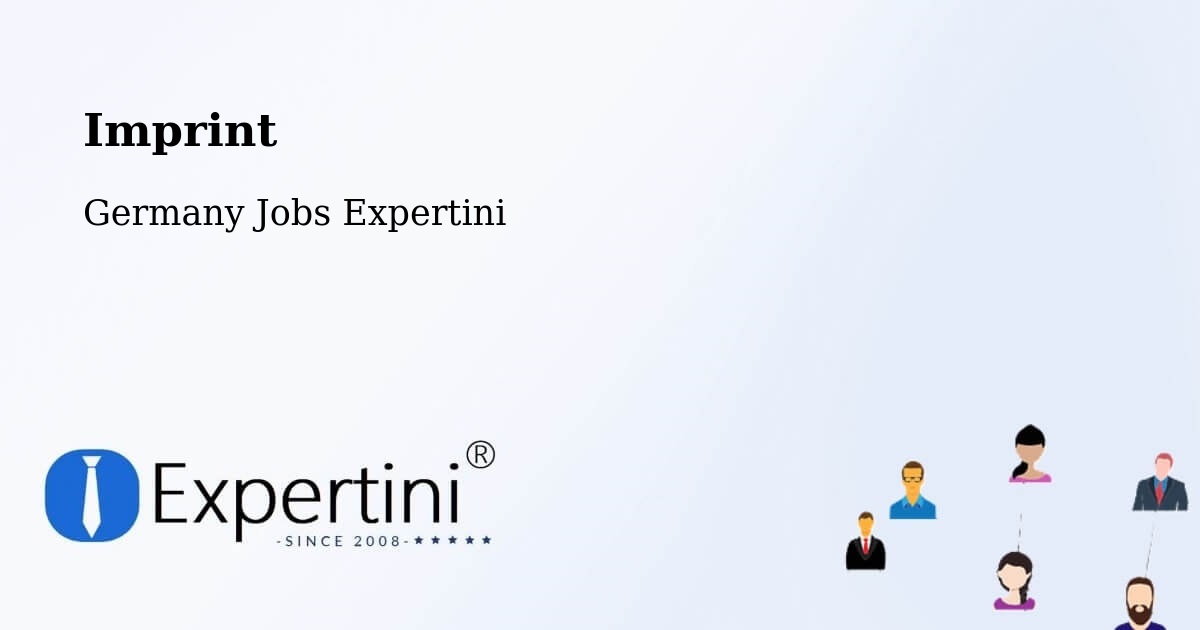 Imprint – Amberg - Germany Jobs Expertini